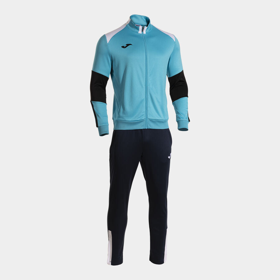Joma Tracksuit Danubio fluorescent turquoise black