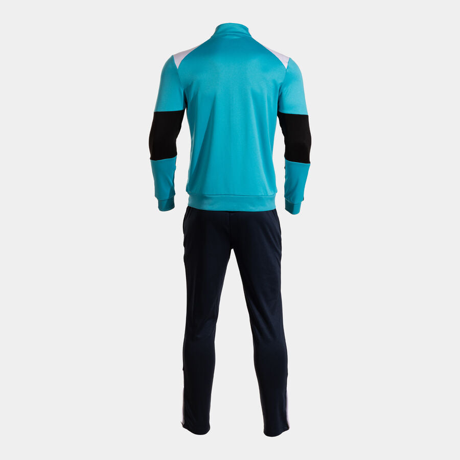 Joma Tracksuit Danubio fluorescent turquoise black