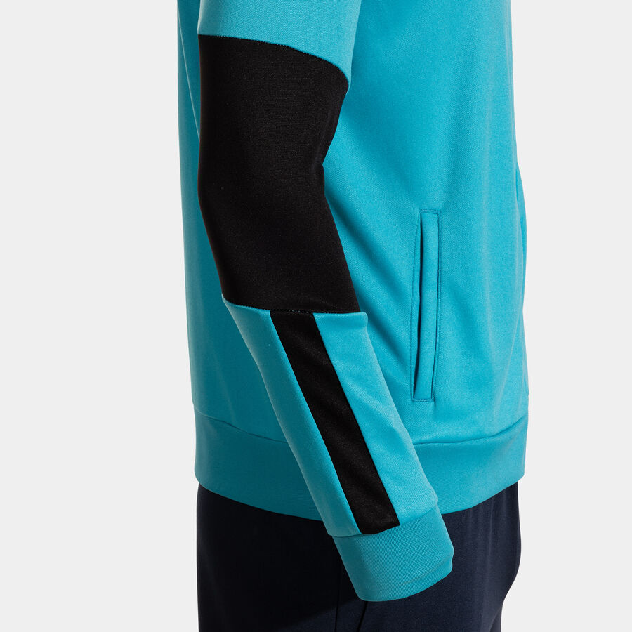 Joma Tracksuit Danubio fluorescent turquoise black