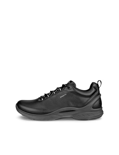Men's ECCO® BIOM Fjuel Leather Outdoor Sneaker | Black