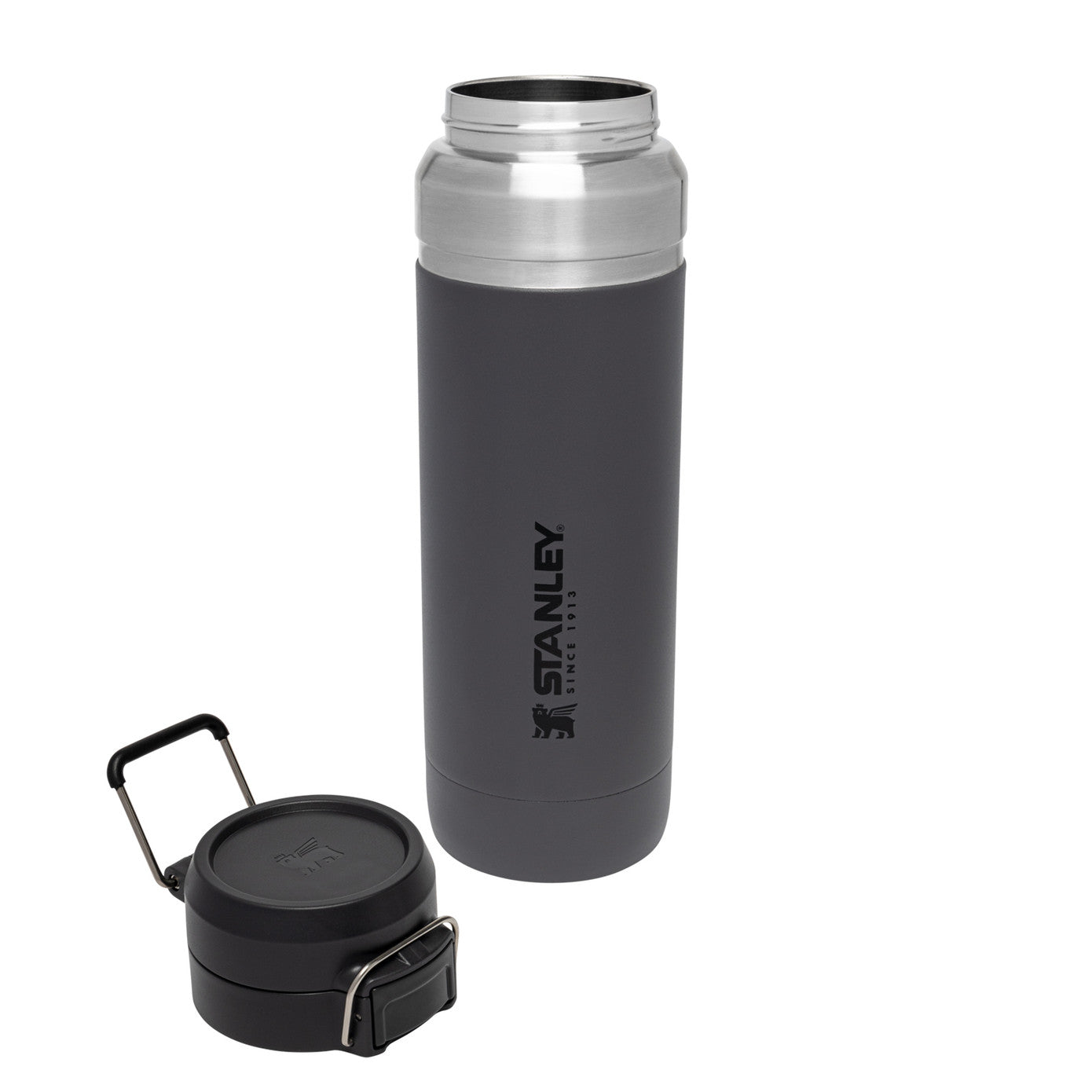 Stanley Quick Flip Go Thermos Bottle 1.06l Grey