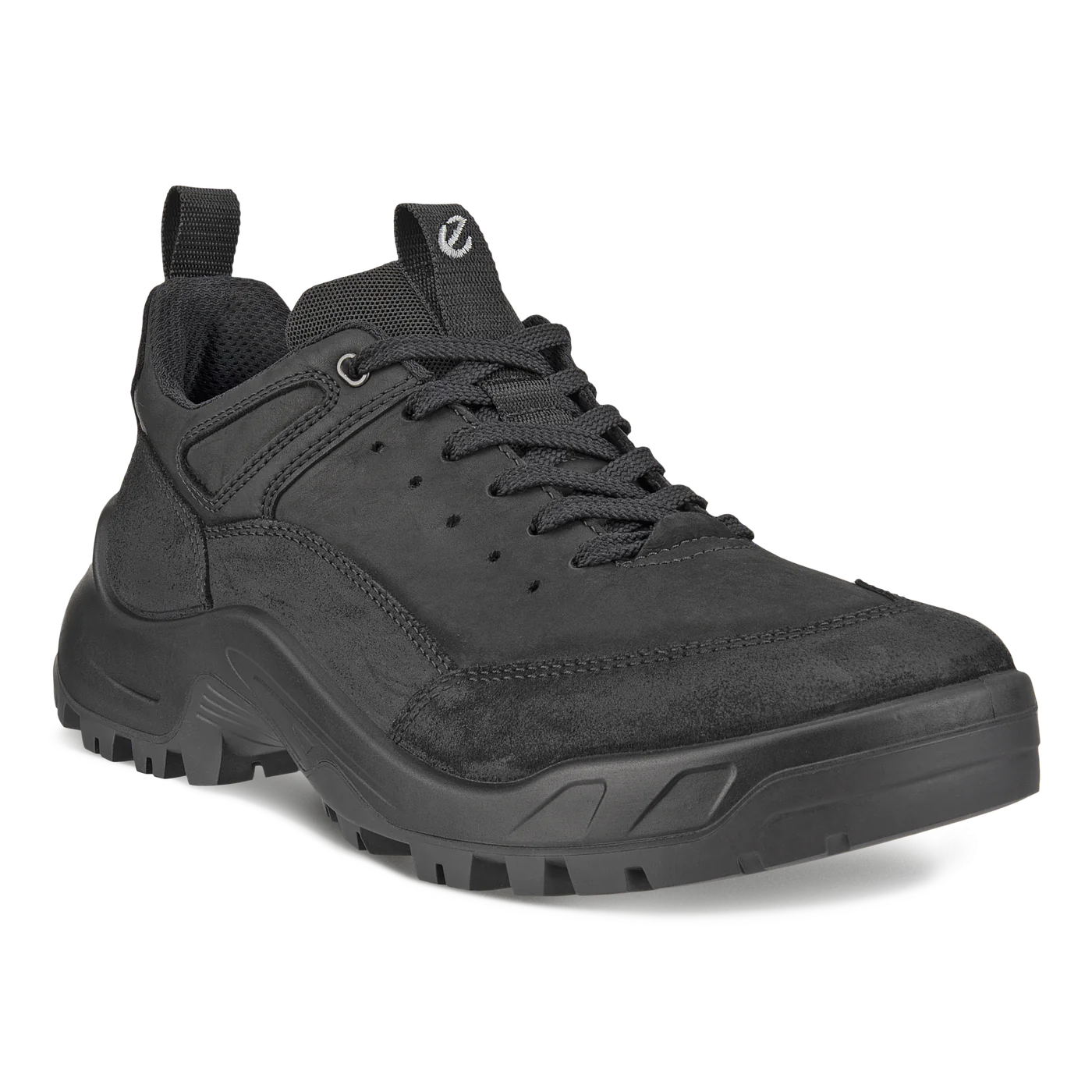 Men's Ecco Offroad Lace-Up Shoe Color| Black
