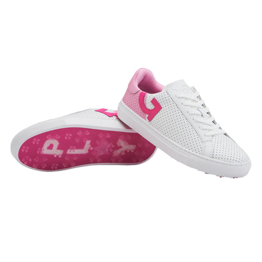 G/Fore | G4LS22EF24 | Ladies | Two Tone Perf Disruptor | Snow / Lilac