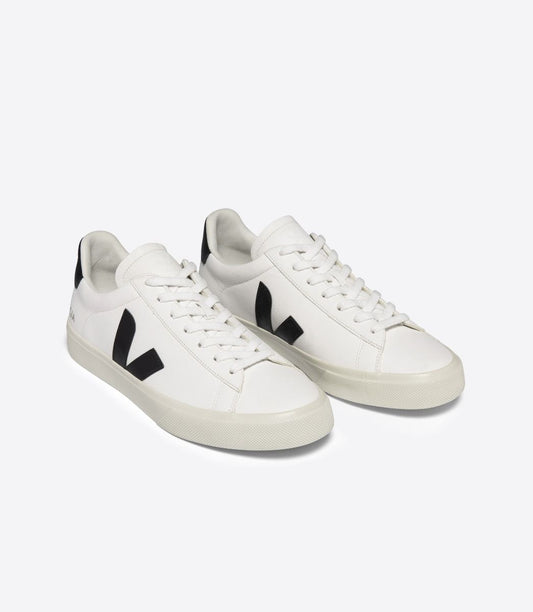 Veja campo leather white black