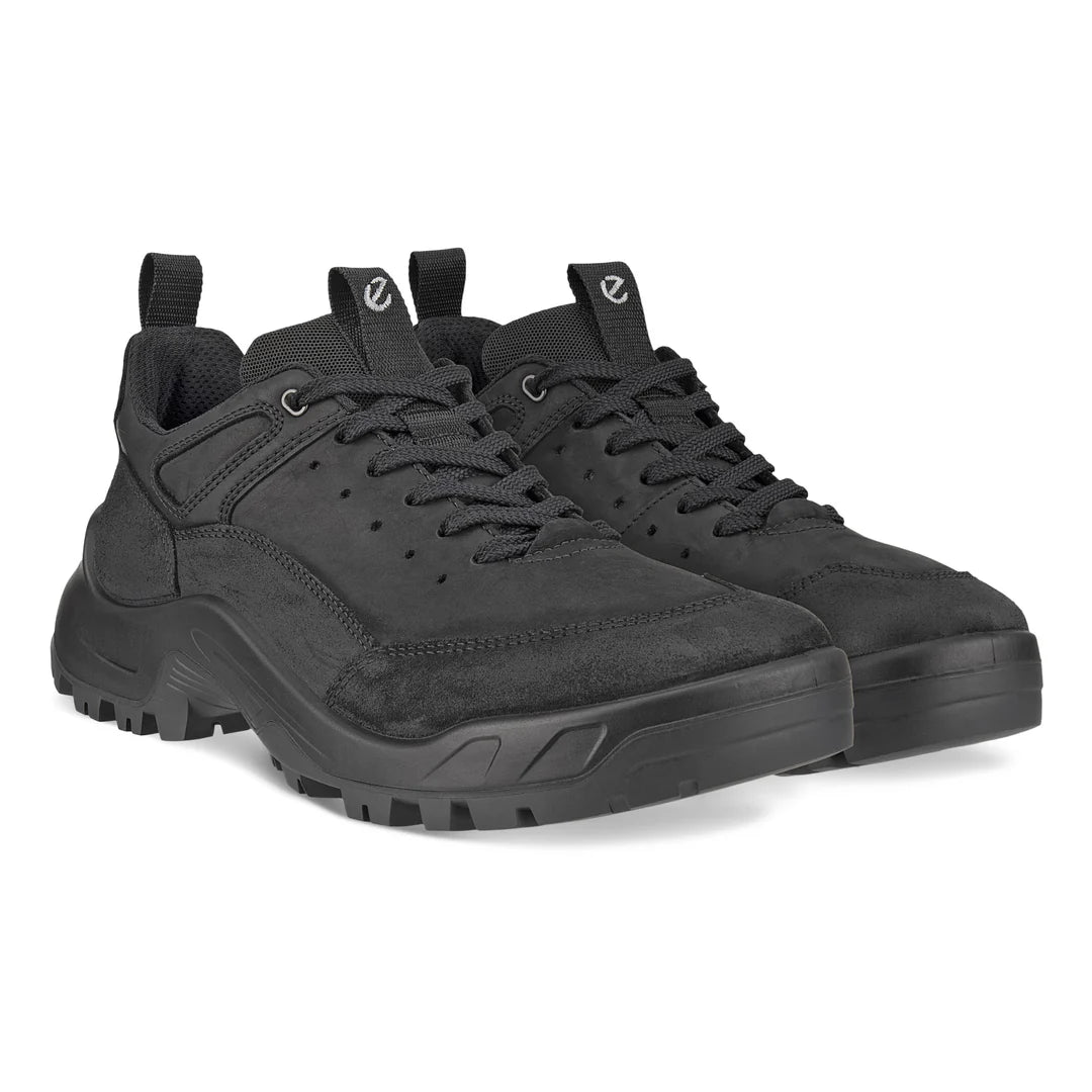 Men's Ecco Offroad Lace-Up Shoe Color| Black