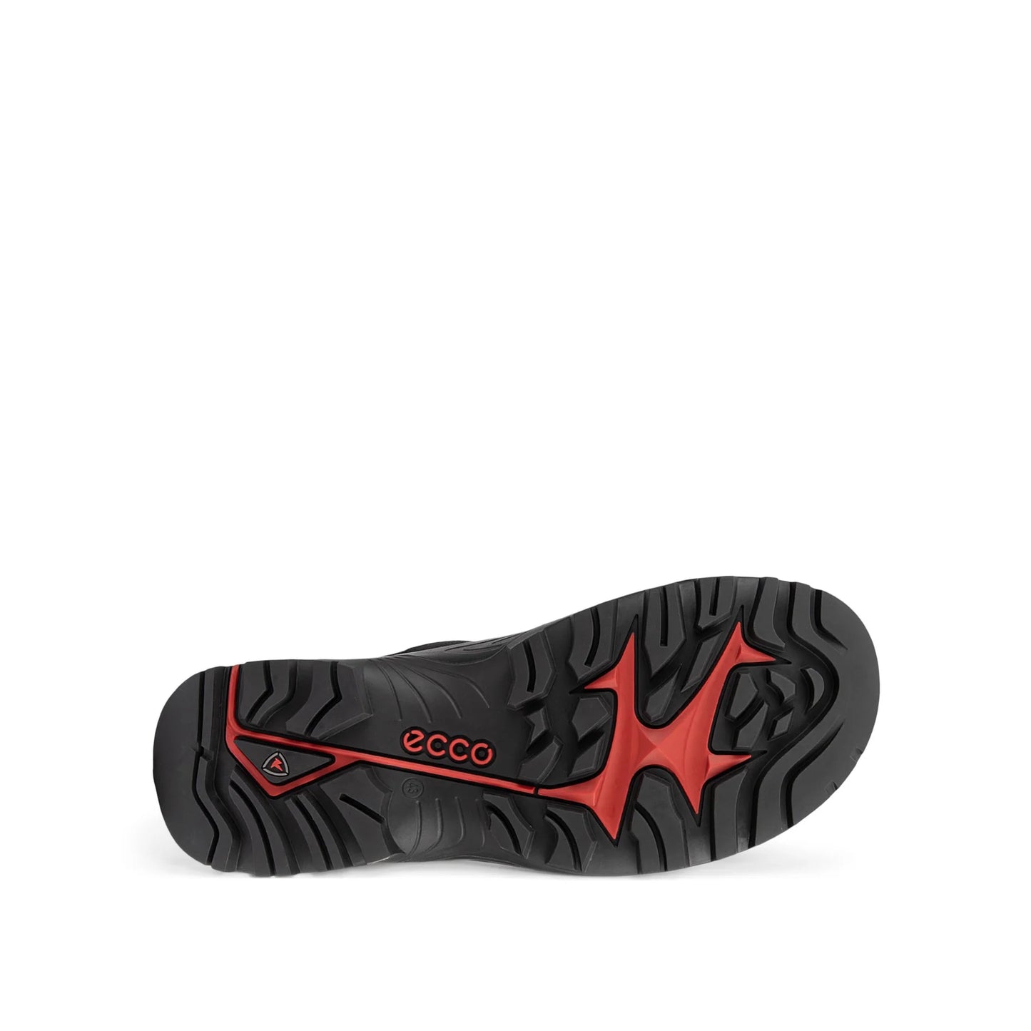 Men's Ecco Offroad Lace-Up Shoe Color| Black