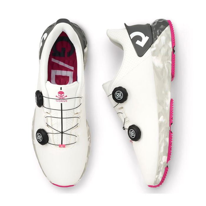 G/FORE Men's G/Drive Disc MD Spikeless Golf Shoes - Snow