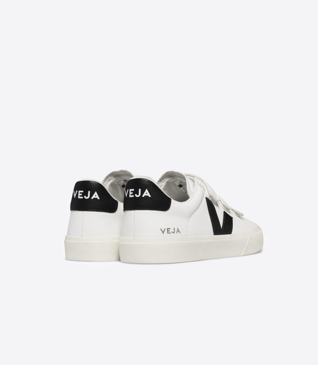 Veja Recife Logo Leather Sneaker